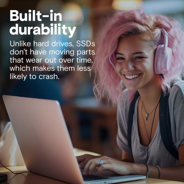 SSD CRUCIAL 4TB BX500 2.5" SATA3 READ:540MB/S-WRITE:500MB/S CT4000BX500SSD1
