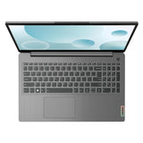 LENOVO IDEAPAD 3 15.6" i3-1215U 3.3GHz RAM 8GB-SSD 256GB NVMe-INTEL UHD GRAPHICS-WI-FI 6-WIN 11 HOME MODE S ARTIC GREY (82RK016MIX)
