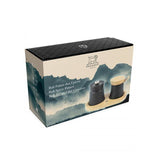 Peugeot Bali Fonte Pfeffermhle Salzstreuer+ Tray 8cm BLACK (39967)