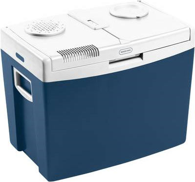 MobiCool MT35W 34 l Khlbox Thermoelektrisch 12 V, 230 V Blau, Wei 34 l [Energieklasse F] (9600024962)