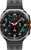 Samsung Galaxy Watch Ultra - 47 mm - titanium silver - intelligente Uhr mit Marineband - Gummi - Dark Gray - Bandgre: S/M/L - Anzeige 3.73 cm (1.5") (SM-L705FZS2DBT)