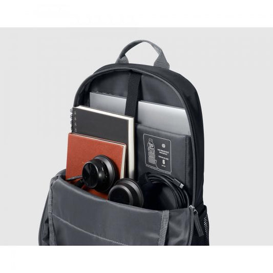 HP 9W0Z7AA ZAINO PER NOTEBOOK DA 15.6" 4 SCOMPARTI INTERNI 2 TASCHE LATERALI CON RETINA PORTA OGGETTI BORRACCIA COLORE NERO