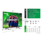 Philips 8000 series 55PUS8309/12 TV 139,7 cm (55") 4K Ultra HD Smart TV Wi-Fi Nero