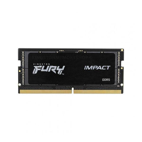 DDR 5 X NB SO-DIMM KINGSTON 16GB 4800MHZ FURY IMPACT - CL38 - KF548S38IB-16