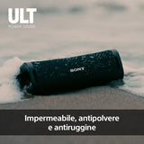 Sony ULT FIELD 1 - Speaker portatile wireless Bluetooth con ULT POWER SOUND, bassi potenti, IP67, impermeabile, antipolvere, antiurto, batteria da 12 ore, qualità chiamata chiara, anche da esterno, v