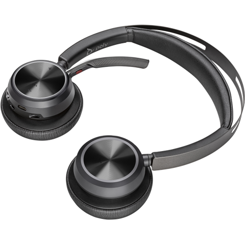 POLY Voyager Focus 2 USB-C-C Headset +USB-C/A Adapter