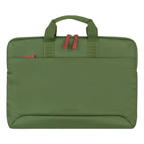 TUCANO SMILZA BORSA SUPERSLIM PER NOTEBOOK DA 15.6" E MACBOOK PRO 16" IN PLASTICA RICICLATA TASCA ESTERNA CON TRACOLLA VERDE