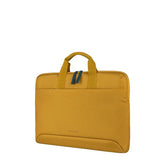 TUCANO SMILZA BORSA SUPERSLIM PER NOTEBOOK DA 15.6" E MACBOOK PRO 16" IN PLASTICA RICICLATA TASCA ESTERNA CON TRACOLLA GIALLO