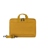 TUCANO SMILZA BORSA SUPERSLIM PER NOTEBOOK DA 15.6" E MACBOOK PRO 16" IN PLASTICA RICICLATA TASCA ESTERNA CON TRACOLLA GIALLO