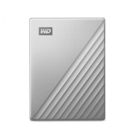 Western Digital My Passport WDBGKC0060BSL-WESN disco rigido esterno 6 TB 2.5 USB tipo-C 3.2 Gen 1 [3.1 Gen 1] Argento (WD My Passport Ultra for Mac WDBGKC006)
