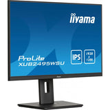 iiyama ProLite XUB2495WSU-B7 Monitor PC 61,2 cm [24.1] 1920 x 1200 Pixel 4K Ultra HD LED Nero (24.1IN ULTRA THIN IPS 1920X1200 - 4MS 300CD/M2 1000:1 1XHDMI)