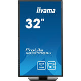 iiyama ProLite XB3270QSU-B1 Monitor PC 80 cm [31.5] 2560 x 1440 Pixel Quad HD LED Nero (iiyama ProLite XB3270QSU-B1 - Monitor a LED - 32 [31.5 visualizzabile] - 2560 x 1440 WQHD @ 100 Hz - IPS - 250