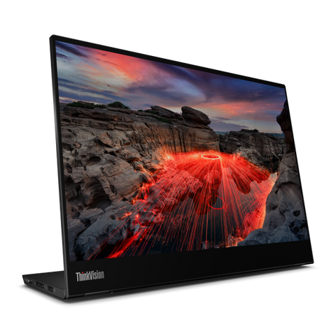 Lenovo ThinkVision M14t Monitor PC 35,6 cm (14") 2240 x 1400 Pixel LED Touch screen Nero