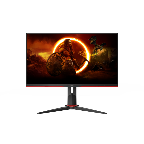 AOC G2 27G2ZN3/BK Monitor PC 68,6 cm [27] 1920 x 1080 Pixel Full HD LCD Nero, Rosso (AOC 27 VA MONITOR 27G2ZN3/BK)
