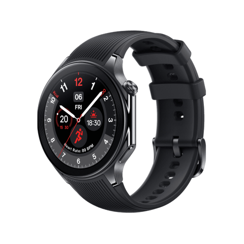 OnePlus Watch 2 3,63 cm (1.43") AMOLED Digitale 466 x 466 Pixel Touch screen Nero Wi-Fi GPS (satellitare)
