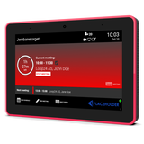 Loop24 LM-8058 espositore per sale riunioni 20,3 cm (8") 1280 x 800 Pixel LED 802.11a, 802.11b, 802.11g, Wi-Fi 4 (802.11n), Wi-Fi 5 (802.11ac), Wi-Fi 6 (802.11ax) Nero Policarbonato (PC) Bluetooth
