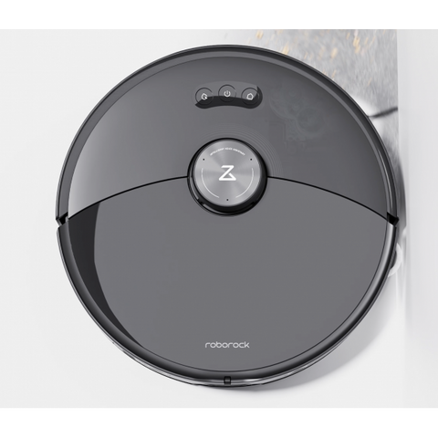 ROBOROCK S8 MaxV ULTRA ROBOT ASPIRAPOLVERE LAVA PAVIMENTI WI-FI ASPIRAZIONE 10.000 Pa SOLLEVAMENTO AUTOMATICO SU TAPPETI STAZIONE DI RICARICA E SVUOTAMENTO LIQUIDI CON DOSATORE DETERGENTE NERO