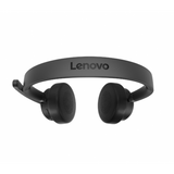 LENOVO CUFFIE CON MICROFONO WIRELESS VOIP (TEAMS) CANCELLAZIONE ATTIVA DEL RUMORE BLUETOOTH 5.3 NERO
