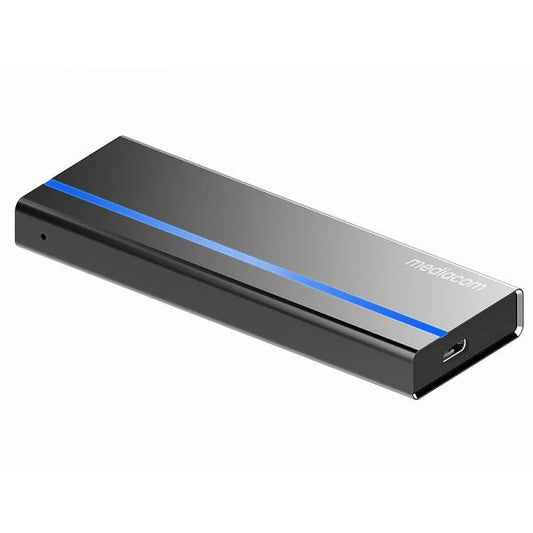 MEDIACOM M-SSDM2CA BOX ESTERNO SSD M.2 UASP MAX 1TB USB-C 3.1