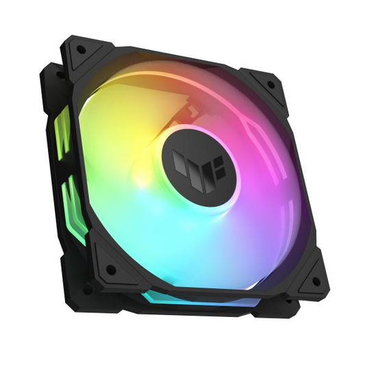 ASUS TUF GAMING TR120 ARGB FAN 3 IN 1 VENTOLA 120MM 2.000RPM 16 LED INDIRIZZABILI SINGOLARMENTE PACK 3 PZ. NERO