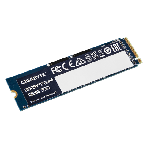 GIGABYTE Gen4 4000E M.2 500 GB PCI Express 4.0 NVMe 3D NAND