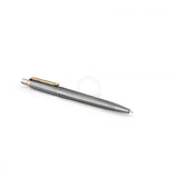 PARKER JOT SPECIAL EDITION PENNA A SFERA A SCATTO PUNTA M FUSTO CROMATO INCHIOSTRO NERO CONFEZIONE REGALO