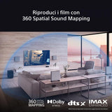 SONY BRAVIA THEATRE QUAD DOLBY ATMOS HOME THEATRE 4 SPEAKER SYSTEM WI-FI BLUETOOTH 360 SPATIAL SOUND MAPPING SA-SW5 - SUBWOOFER PREMIUM SOUNDBAR, 300W