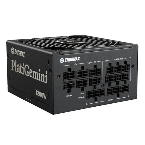 Enermax EGN1200P alimentatore per computer 1200 W 20+4 pin ATX ATX Nero (ENERMAX PlatiGemini str?mforsyning)