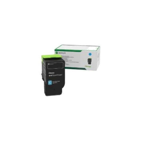 Tóner cartuccia Lexmark 77L20C0 1 pz Compatibile Ciano 