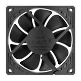 ARCTIC P8 Slim PWM PST Case per computer Ventilatore 8 cm Nero 1 pz (Arctic Cooling P8 Slim PWM PST Case Fa)