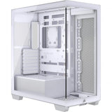CORSAIR 3500X WHITE MID-TOWER ATX CASE PER PC VETRO TEMPERATO PANORAMICO COMPATIBILE CON SCHEDA MADRE A CONNESSIONE INVERSA BIANCO