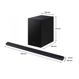 Barra de sonido Samsung Slim Atmos Bluetooth HW-S700D/ZF 3.1 Wi-Fi HDMI 250 W