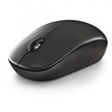 NGS FOG PRO MOUSE OTTICO WIRELESS 2.4GHz INTERFACCIA NANO USB 2 PULSANTI SILENZIOSI E ROTELLA DI SCORRIMENTO PLUG AND PLAY AMBIDESTRO 1000 DPI NERO