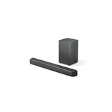 PHILIPS TAB5309 SOUNDBAR 2.1 CON SUBWOOFER WIRELESS - 2.1 CANALI 240W, DTS VIRTUAL X, BLUETOOTH 5.4, HDMI ARC, CONNESSIONE OTTICA ED USB GRIGIO SCURO