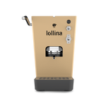 LOLLOCAFF LOLLINA MACCHINA DA CAFF A CIALDE 44 mm 900W SERBATOIO IN VETRO DA 0.70 LT CON 40 CIALDE IN OMAGGIO CREMA