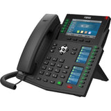 Fanvil X6U V2 telefono IP Nero 20 linee LCD Wi-Fi