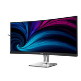 Philips 5000 series 34B2U5600C/00 Monitor PC 86,4 cm [34] 3440 x 1440 Pixel Dual QHD LCD Grigio (34B2U5600C - 34 IN WQHD CURVED - MONITOR HEIGHT ADJUSTABLE [3440X)
