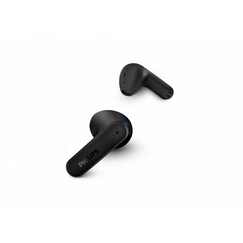 PHILIPS TAT2139BK CUFFIE AURICOLARI BLUETOOTH TRUE WIRELESS MUSICA E CHIAMATE CON CUSTODIA DI RICARICA TASCABILE IPX4 USB-C NERO