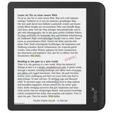 Tolino 4016621130183 lettore e-book Touch screen Wi-Fi Nero (Tolino Vision - eBook lser)