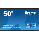 iiyama LH5041UHS-B2AG visualizador de mensajes Panel plano para señal digital 127 cm (50") LCD 500 cd/m 4K Ultra HD Nero 24/7 