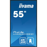 iiyama LH5565UHSB-B1 visualizzatore di messaggi Design chiosco 138,7 cm (54.6") LED Wi-Fi 800 cd/m 4K Ultra HD Nero Processore integrato Android 11 24/7