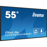 iiyama LH5565UHSB-B1 visualizzatore di messaggi Design chiosco 138,7 cm (54.6") LED Wi-Fi 800 cd/m 4K Ultra HD Nero Processore integrato Android 11 24/7