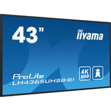 iiyama LH4365UHSB-B1 visualizzatore di messaggi Design chiosco 108 cm [42.5] LED Wi-Fi 800 cd/m 4K Ultra HD Nero Processore integrato Android 11 24/7 (iiyama LH4365UHSB-B1 Signage Display Kiosk des