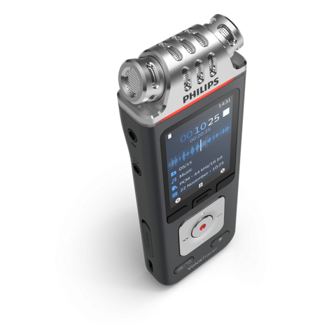 Philips VoiceTracer Nero, Grigio