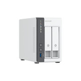 QNAP TS-216G server NAS e di archiviazione Tower Collegamento ethernet LAN Bianco Cortex-A55