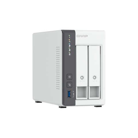 QNAP TS-216G server NAS e di archiviazione Tower Collegamento ethernet LAN Bianco Cortex-A55