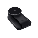 TRUST VIRO 3 IN 1 CARICABATTERIE MAGNETICO 20 W PER iPHONE - APPLE WATCH - AIRPODS CON STAND RICHIUDIBILE NERO