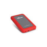 HAMLET HXD25U3MRD BOX PER HARD DISK SATA USB 3.0 DA 2.5" COLORE ROSSO