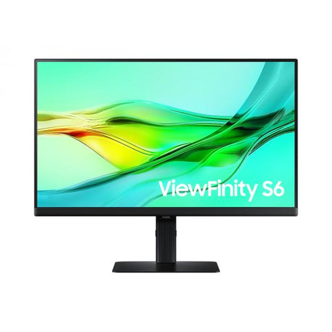 Samsung LS24D600UAU Monitor PC 61 cm [24] 2560 x 1440 Pixel Quad HD LCD Nero (SAMSUNG 24IN S60UD QHD - USB-C VIEWFINITY MONITOR)