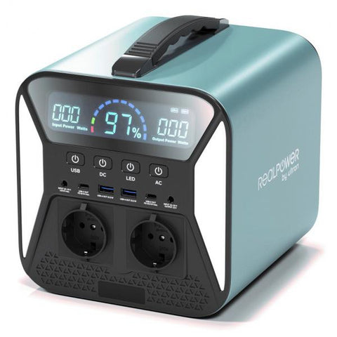 RealPower PS-300C stazione di alimentazione portatile Ioni di Litio 76800 mAh 300 W 4,9 kg